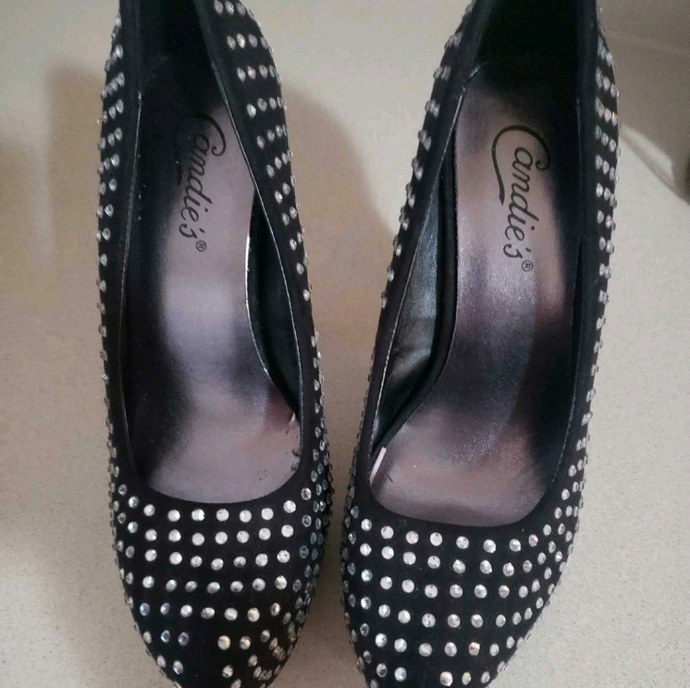 Candies Rhinestone heels